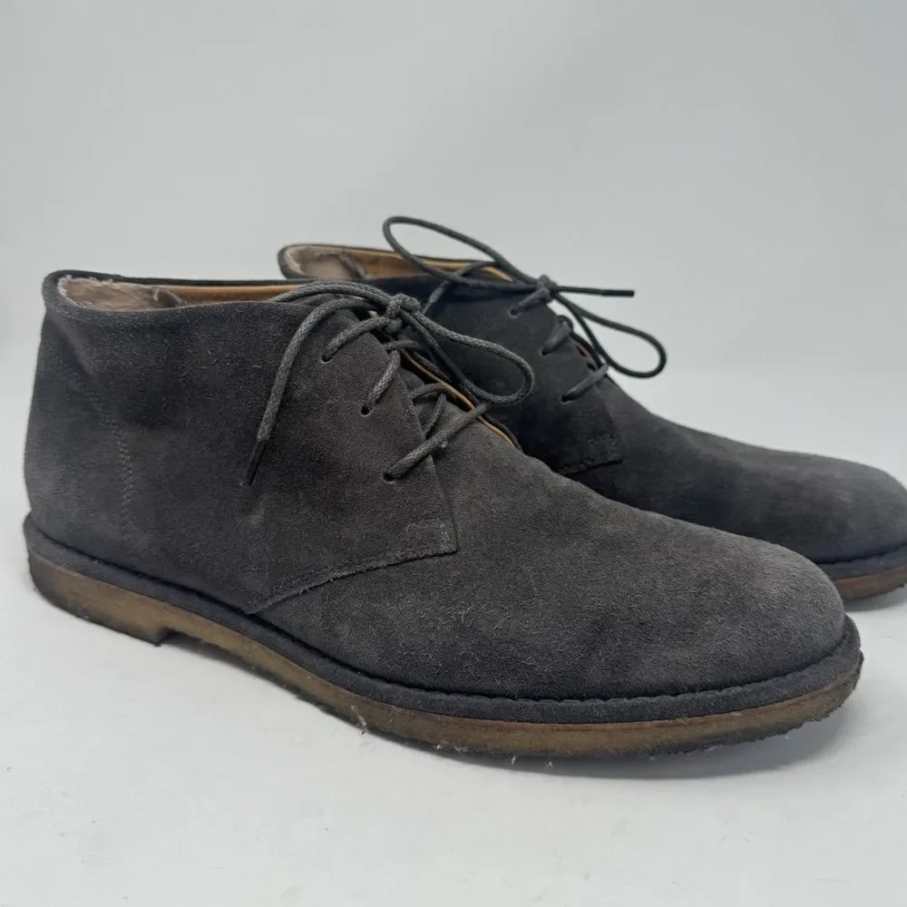 VINCE | Lace Up Gray Suede Chukka Boots Men’s Size 10.5